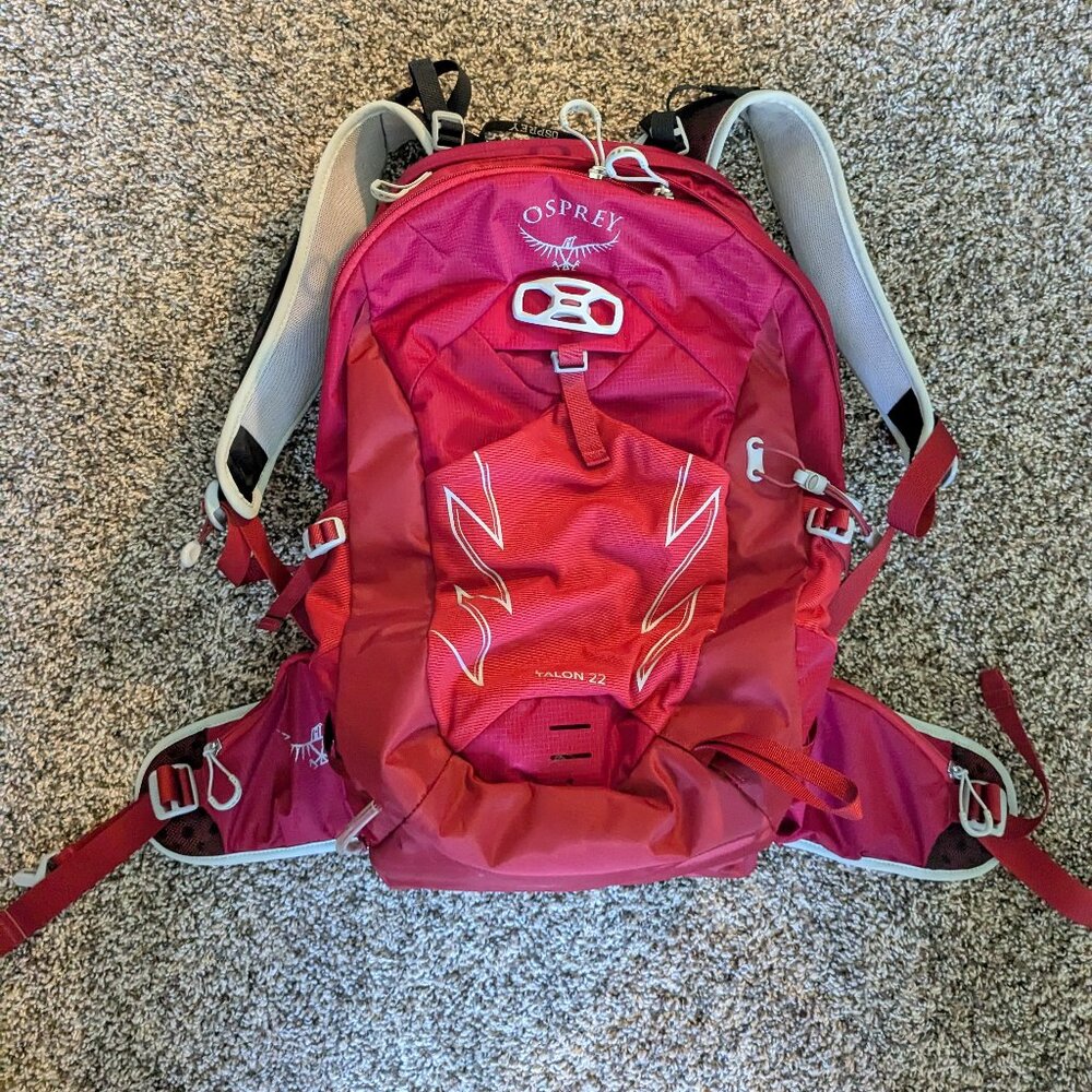 Osprey Talon 22 Red Backpack